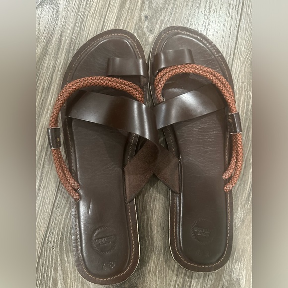 mens custom leather sandals